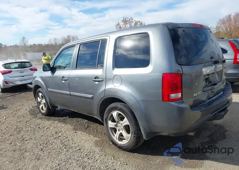 2013 Honda Pilot Ex-L from USA, damaged, VIN 5FNYF4H51DB038157